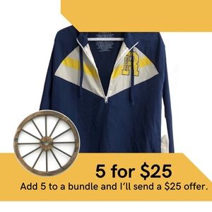 Riverdale, pullover, hooded windbreaker. L